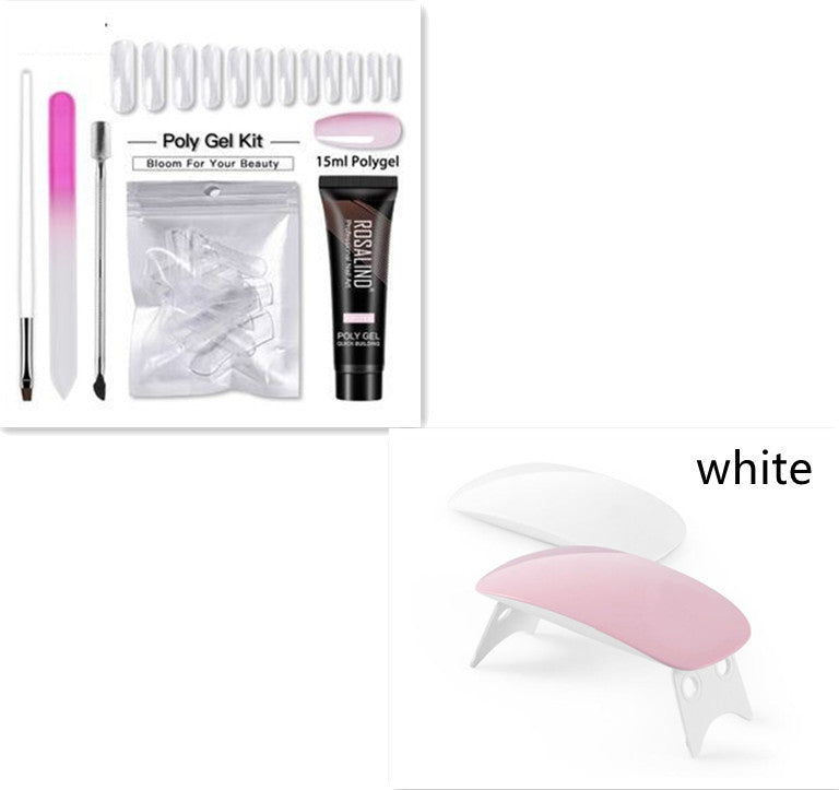 Crystal Light Therapy Gel Nail Quick Extension