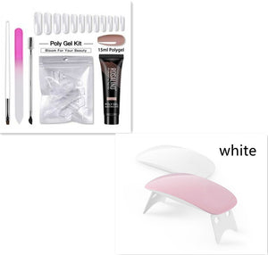 Crystal Light Therapy Gel Nail Quick Extension
