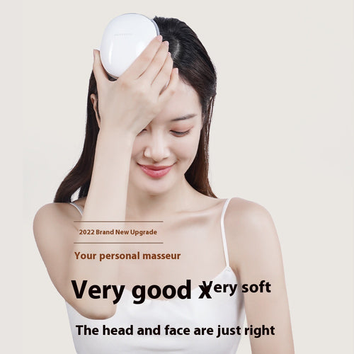 Hot Compress Red Light Head Massager