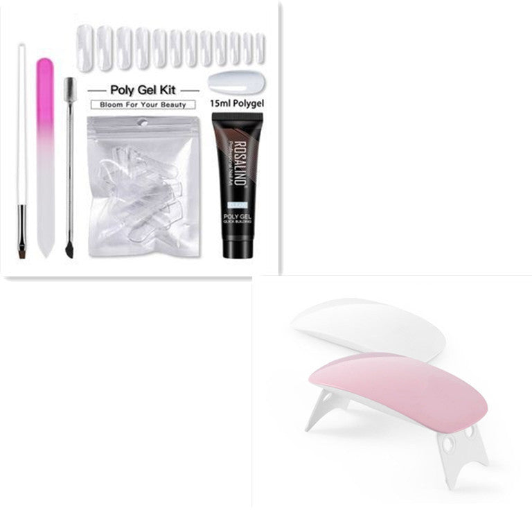 Crystal Light Therapy Gel Nail Quick Extension