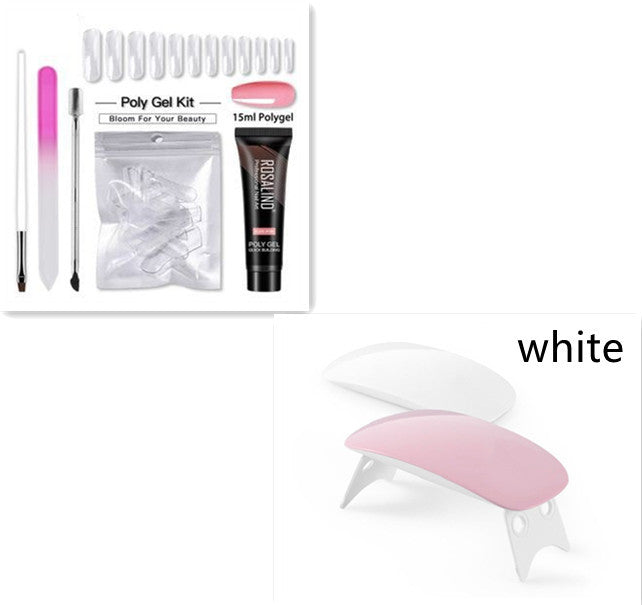 Crystal Light Therapy Gel Nail Quick Extension