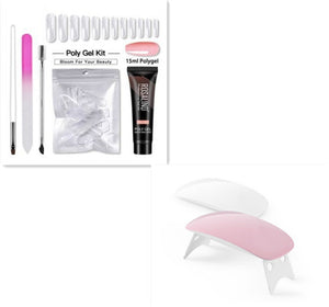 Crystal Light Therapy Gel Nail Quick Extension