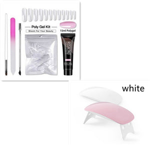 Crystal Light Therapy Gel Nail Quick Extension