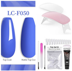 Crystal Light Therapy Gel Nail Quick Extension