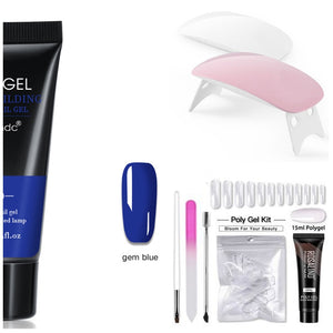 Crystal Light Therapy Gel Nail Quick Extension
