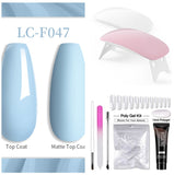 Crystal Light Therapy Gel Nail Quick Extension